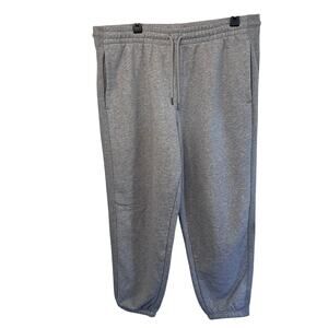 Mens members mark grey fleece plus size joggers size XXL